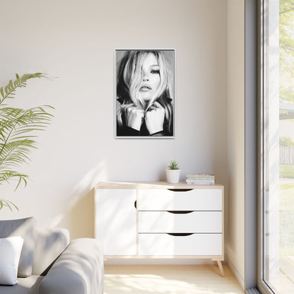 KATE MOSS CANVAS WITH FRAME