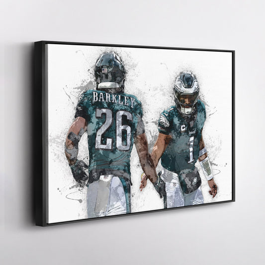 JALEN HURTS & SAQUON BARKLEY
