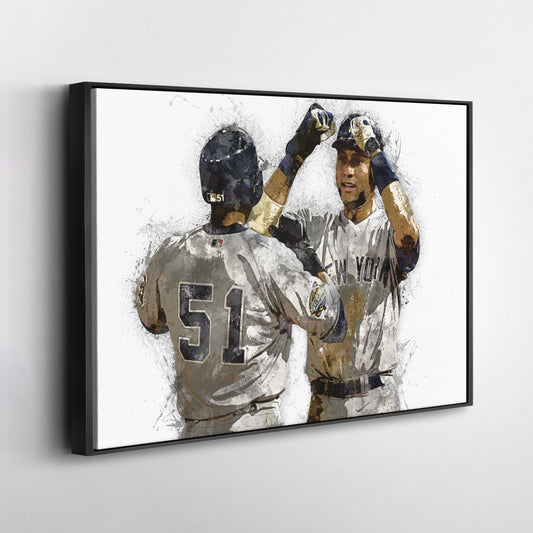 DEREK JETER & BERNIE WILLIAMS