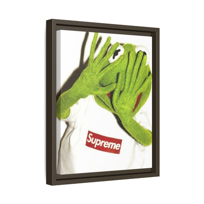 KERMIT CANVAS WITH FRAME