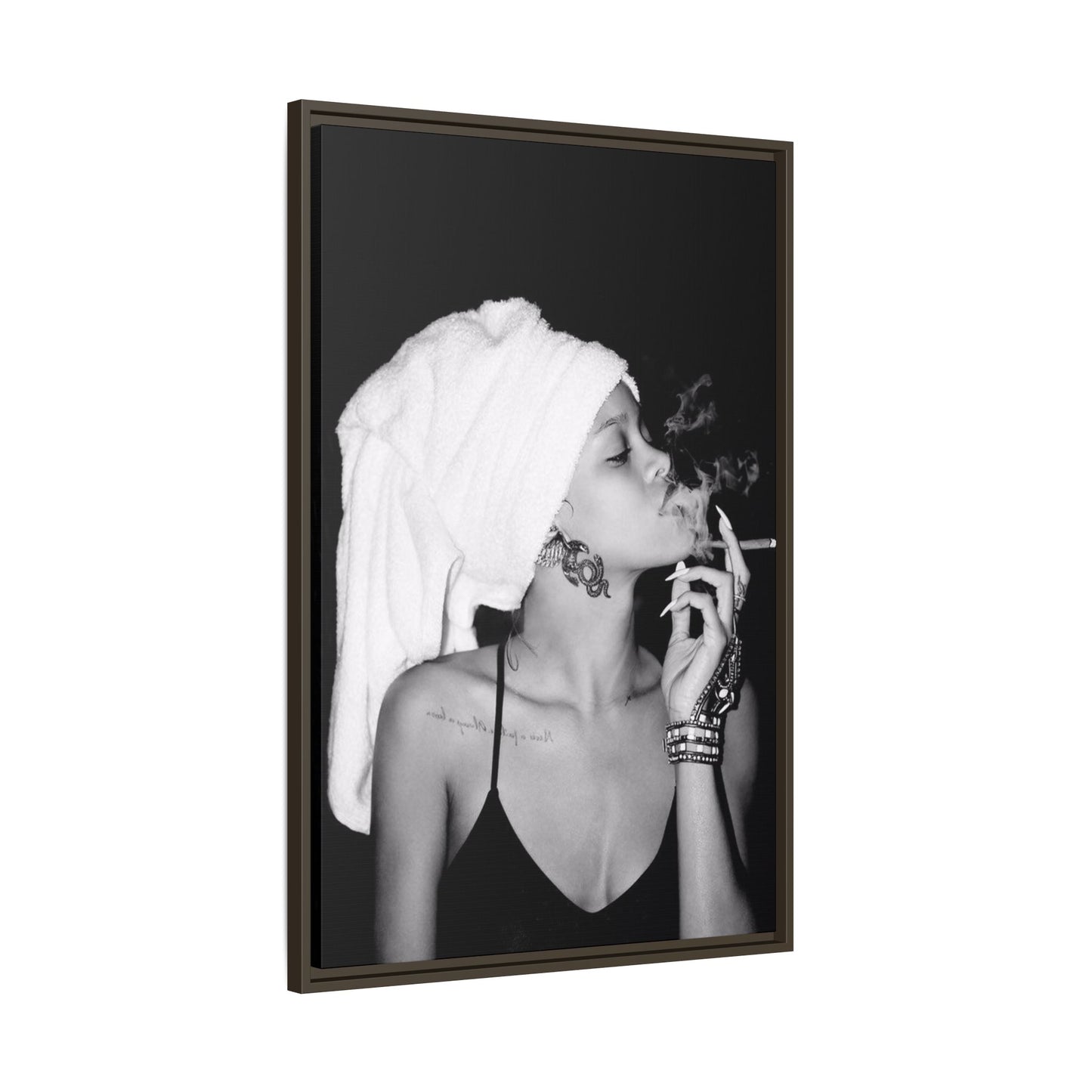 BADGAL CANVAS WITH FRAME