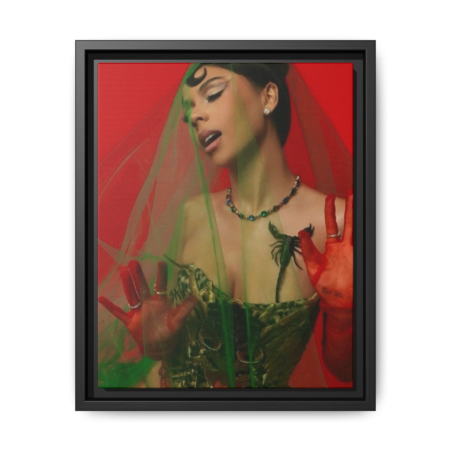 MARIAH CANVAS WITH FRAME
