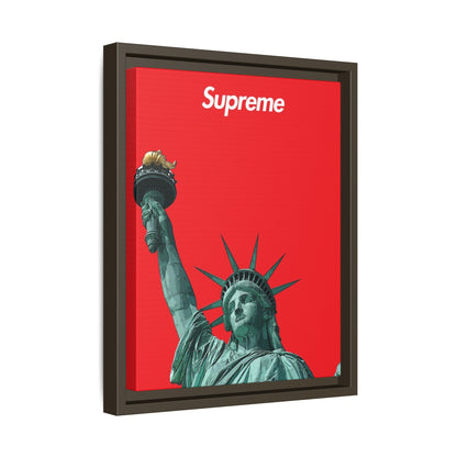 NY SUPREME CANVAS WITH FRAME