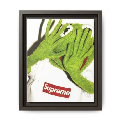KERMIT CANVAS WITH FRAME