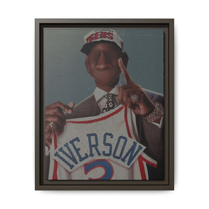IVERSON CANVAS WITH FRAME