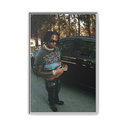 GUNNA CANVAS WITH FRAME