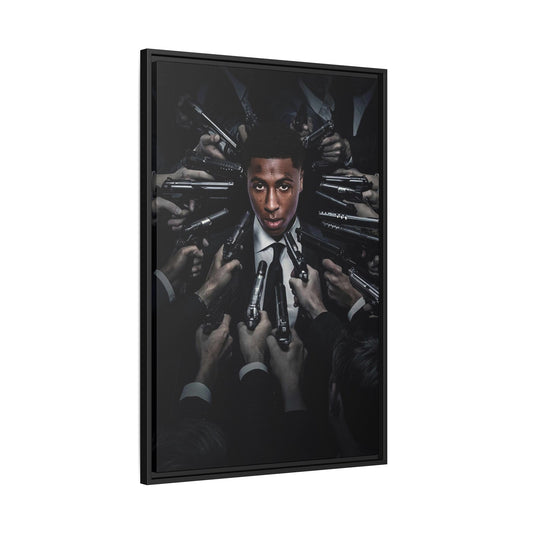 YOUNGBOY CANVAS WITH FRAME
